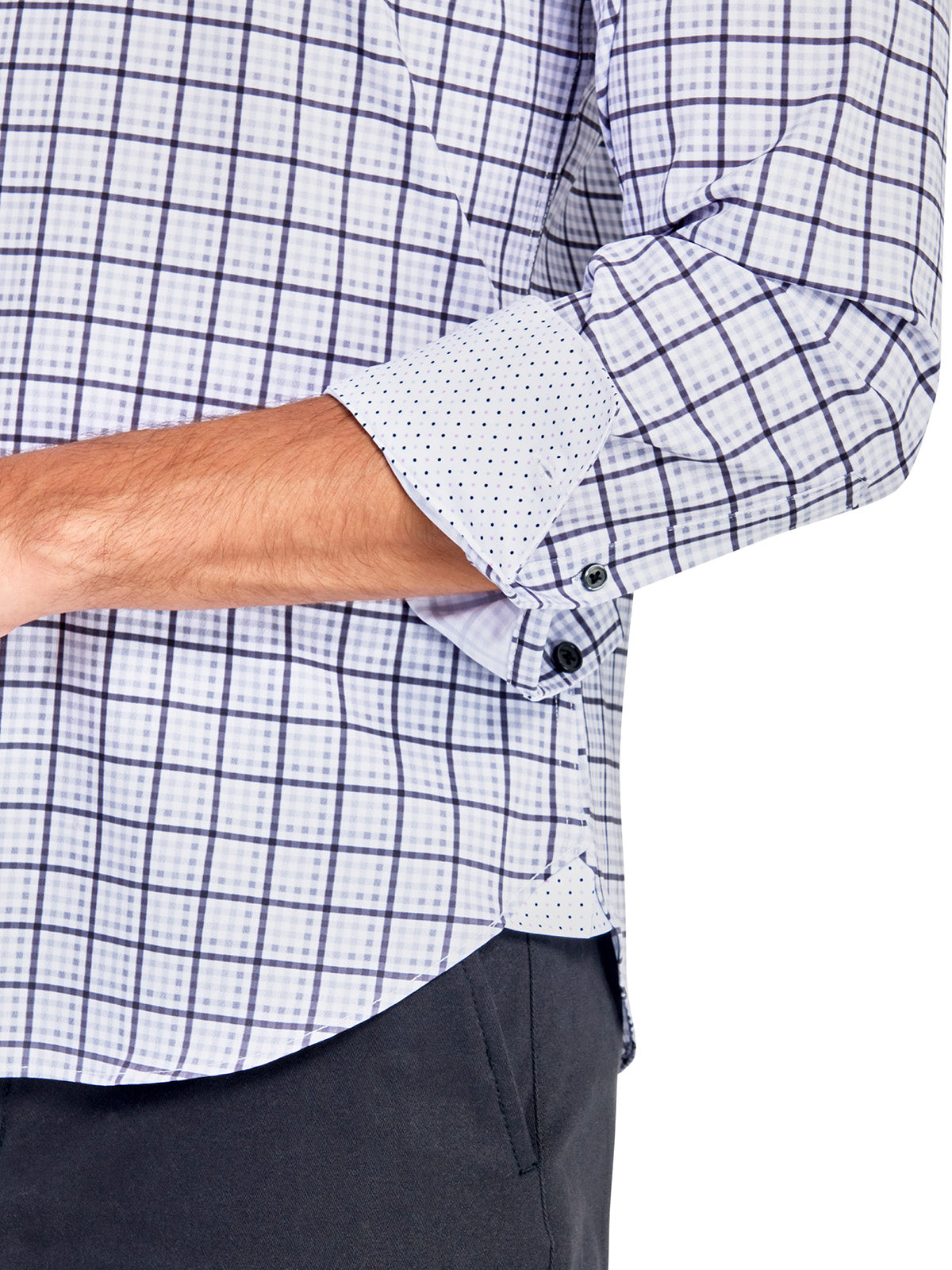 PLAID LONG SLEEVE SHIRT