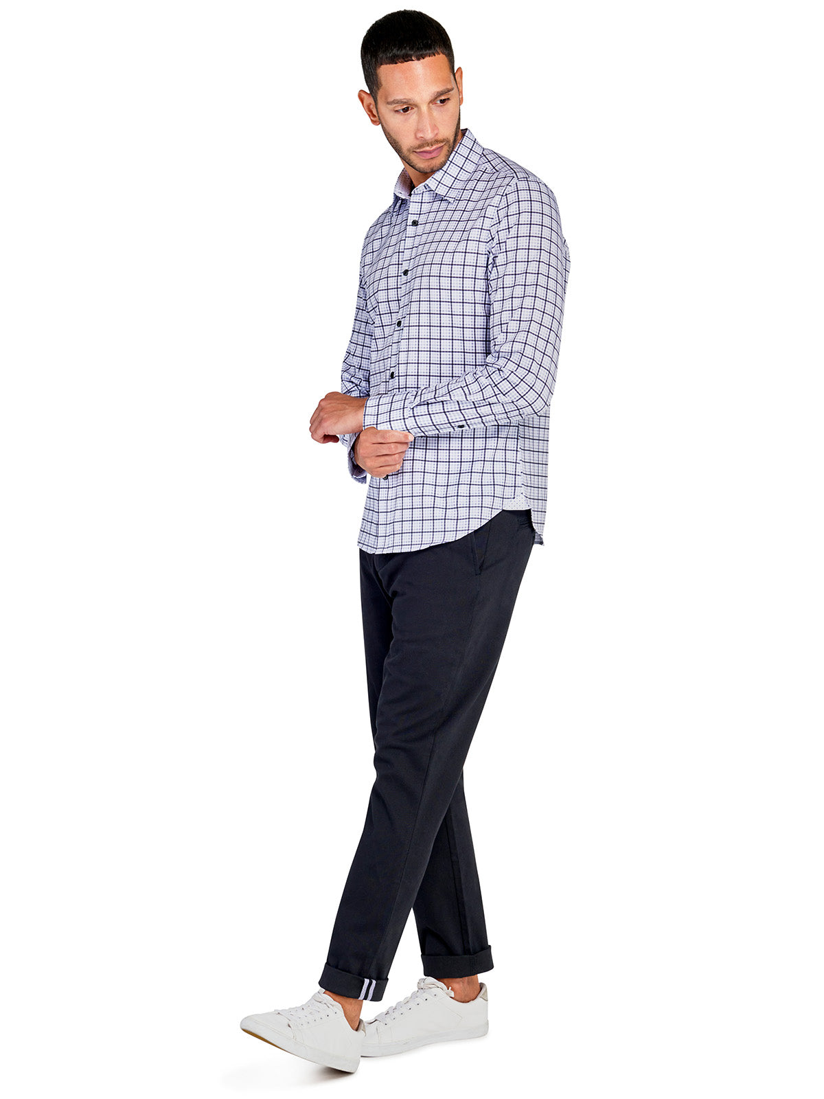 PLAID LONG SLEEVE SHIRT
