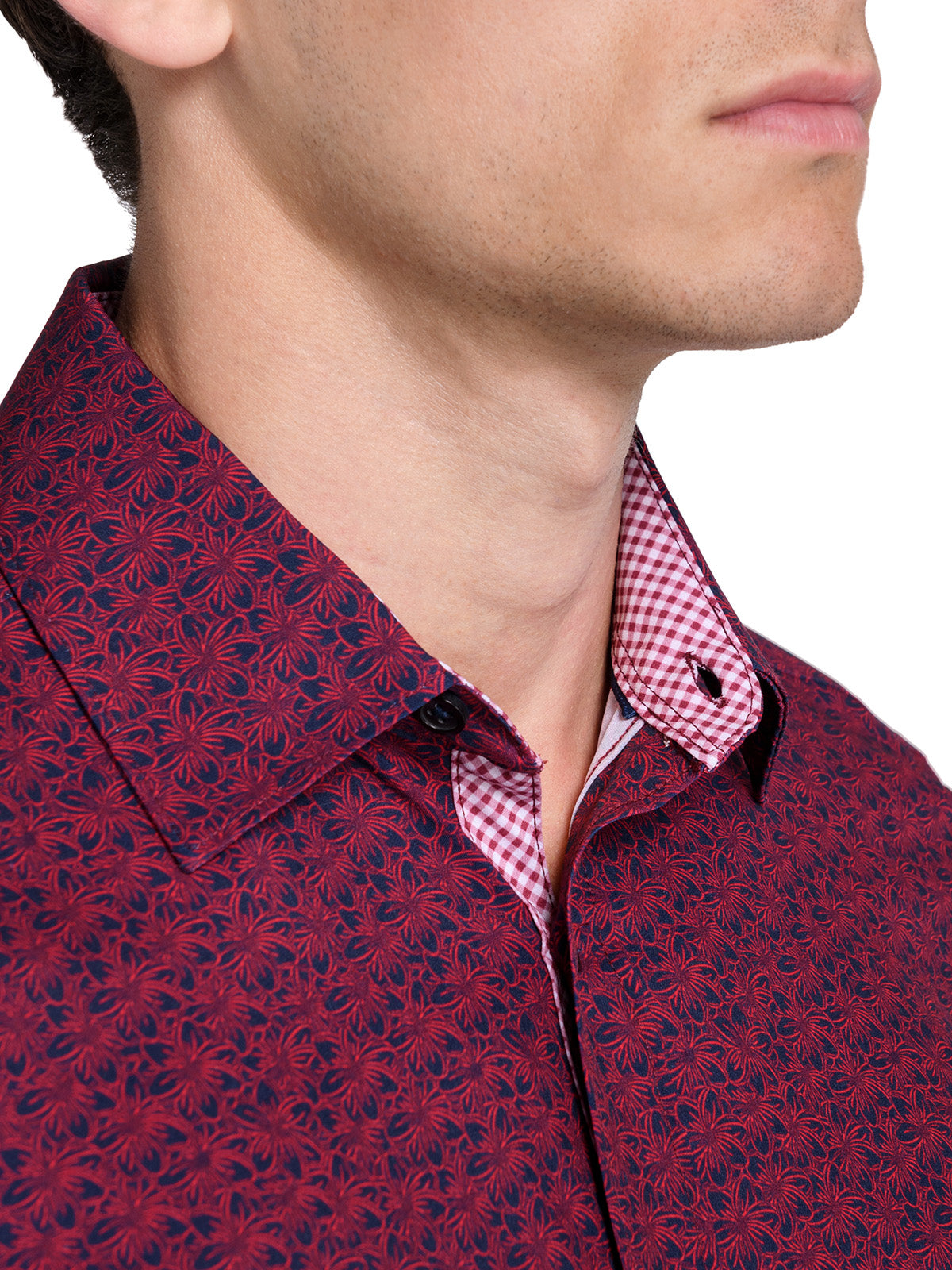 RUSTIC FLORAL LONG SLEEVE SHIRT