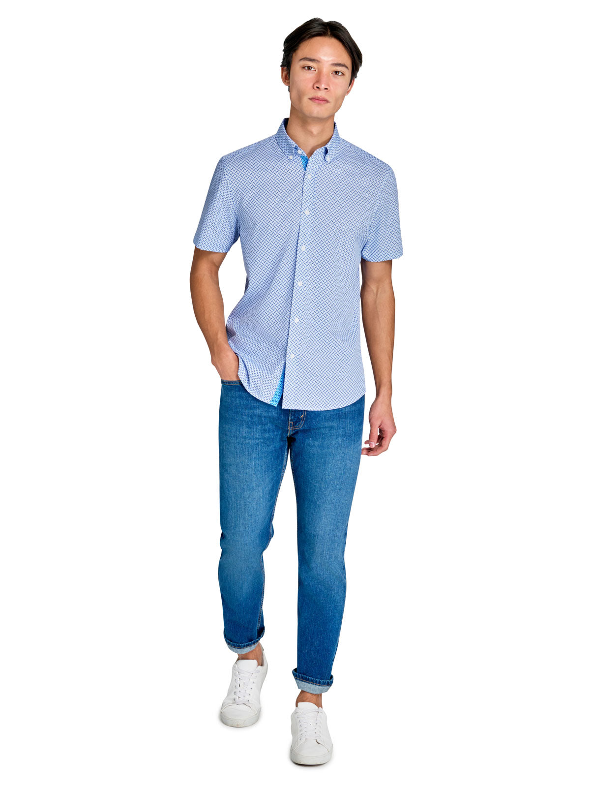 WHITE/BLUE