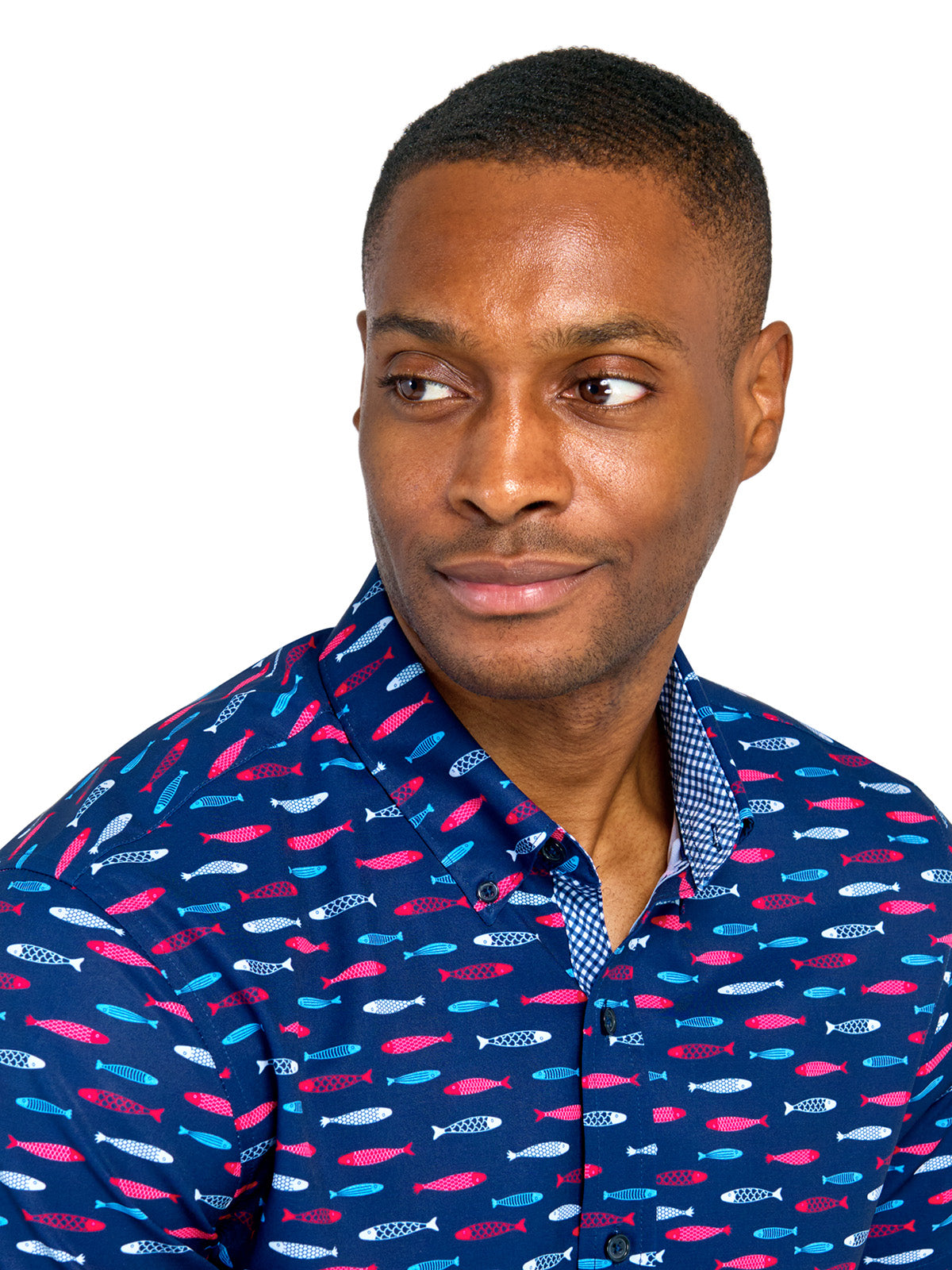 AMERICANA FISH SHORT SLEEVE SHIRT