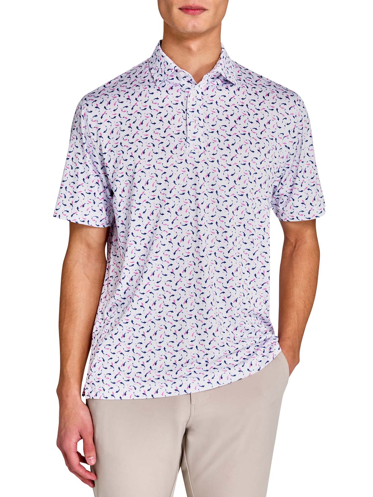 koi fish dress shirt Koi Fish Men's Hawaiian Shirt
