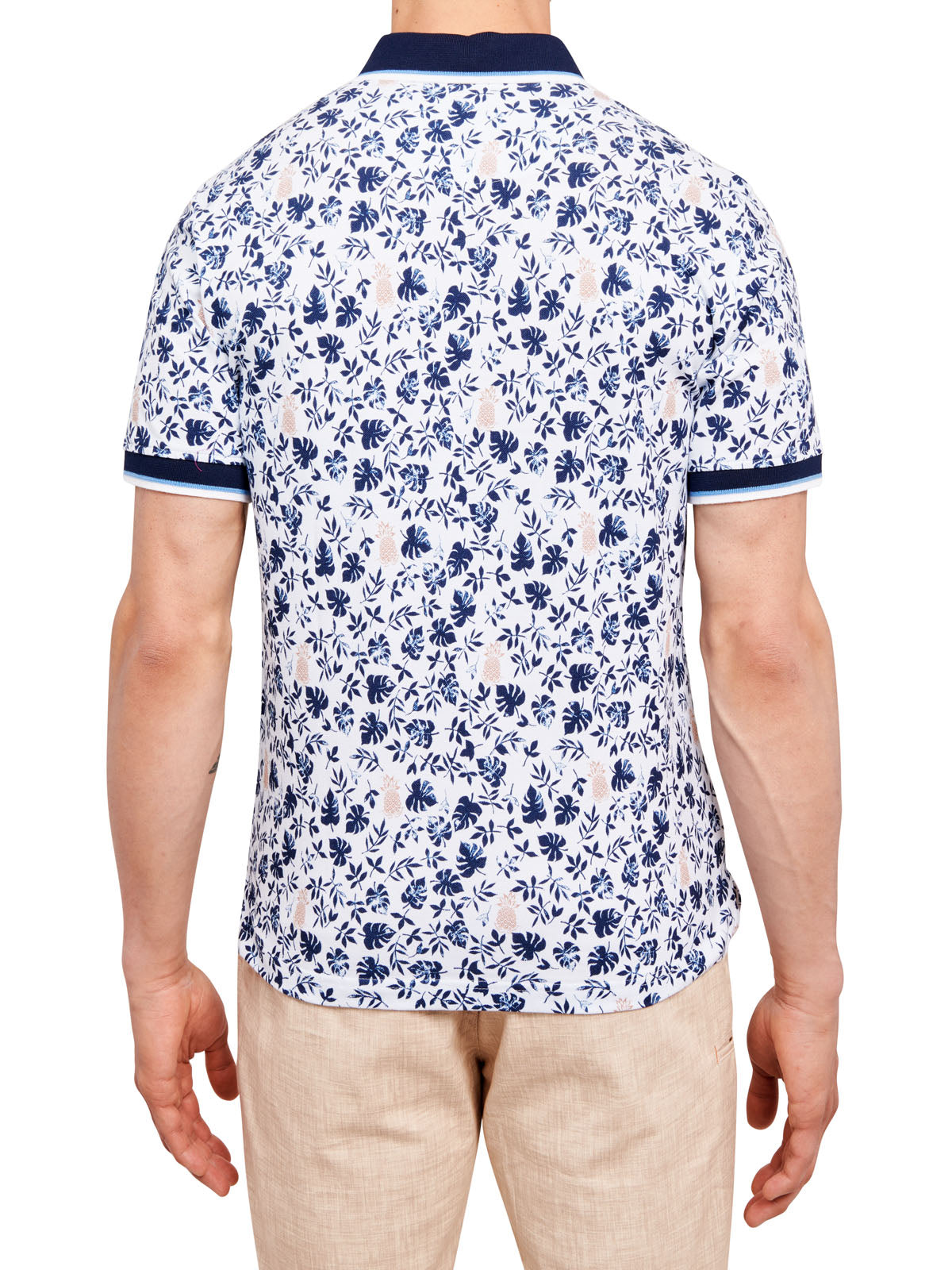 WHITE/NAVY