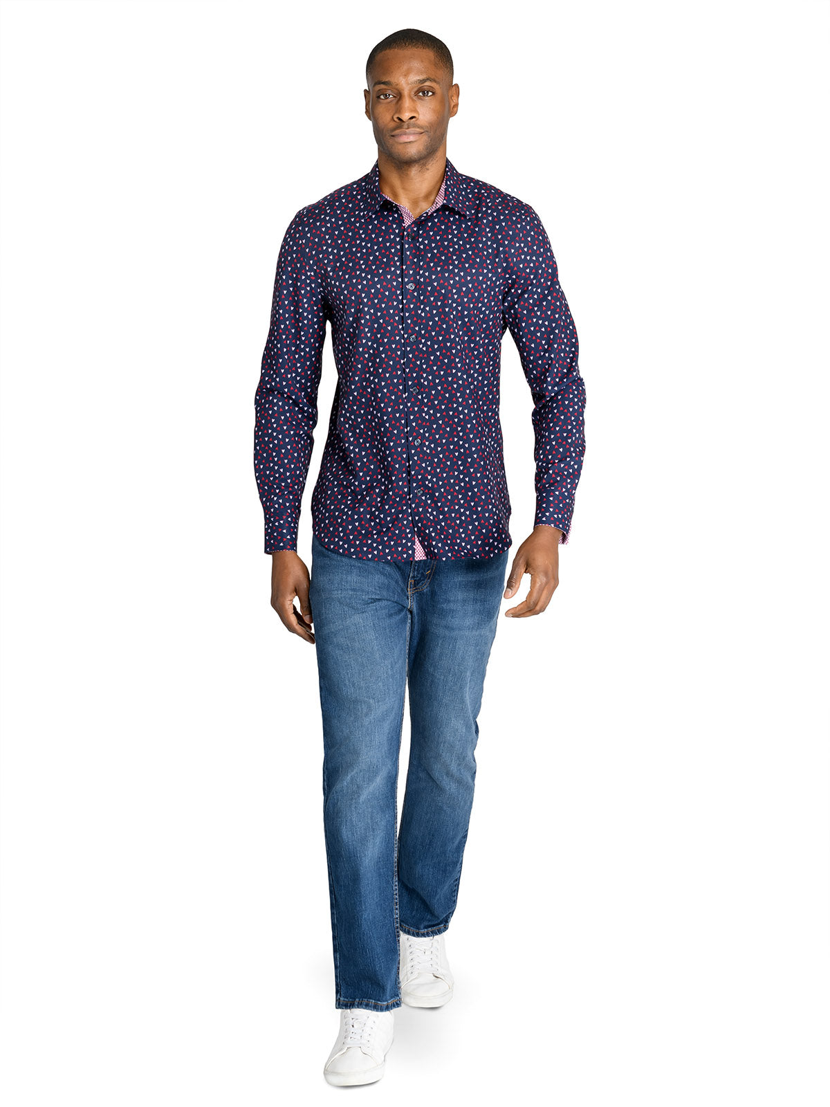 NAVY/RED