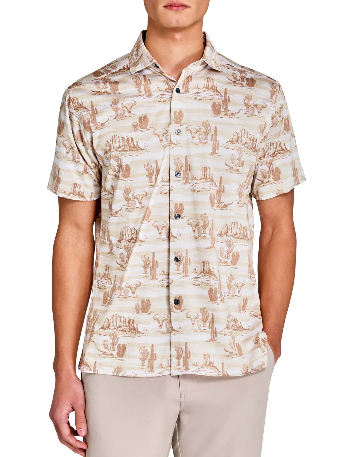 Con.Struct Men's Desert Short Sleeve Shirt, Stone / 2XL / Classic - Con.Struct Stone 2XL Con.Struct Men's Desert Short Sleeve Shirt, Stone / 2XL / Classic - Con.Struct Stone 2XL