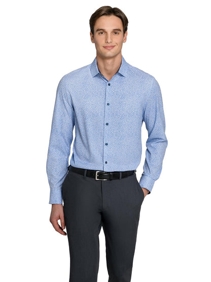 FLORAL PERFORMANCE DRESS SHIRT