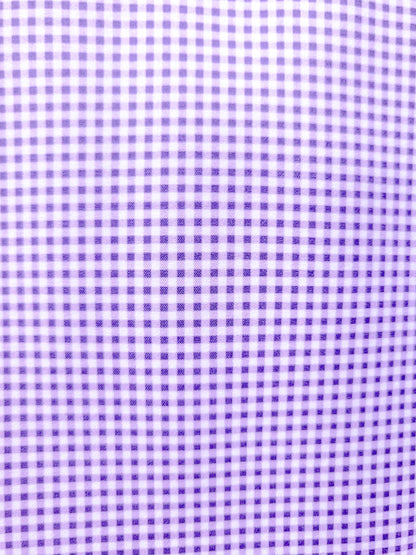 GINGHAM PERFORMANCE DRESS SHIRT