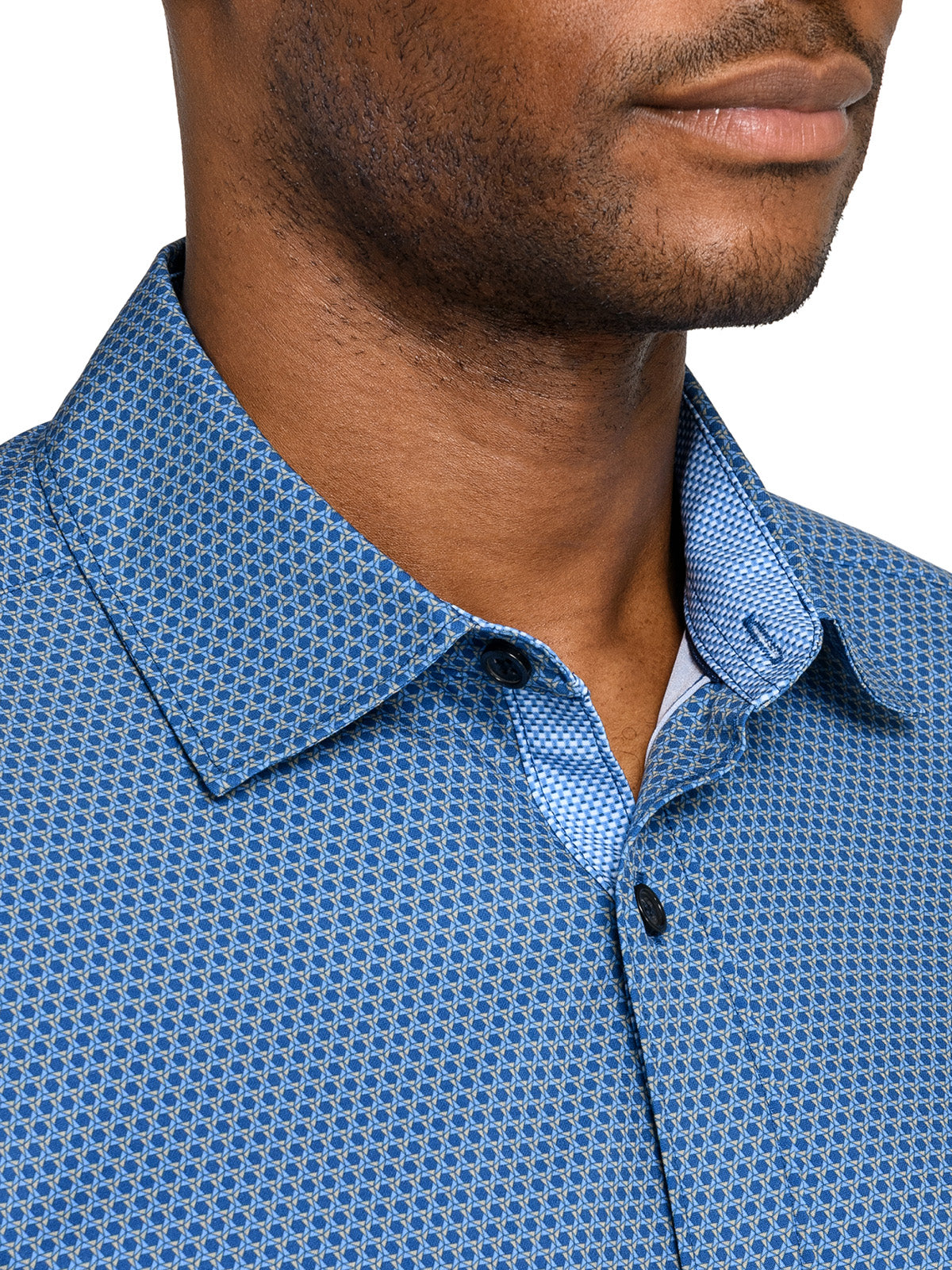 PRISM LATTICE PERFORMANCE STRETCH LONG SLEEVE SHIRT