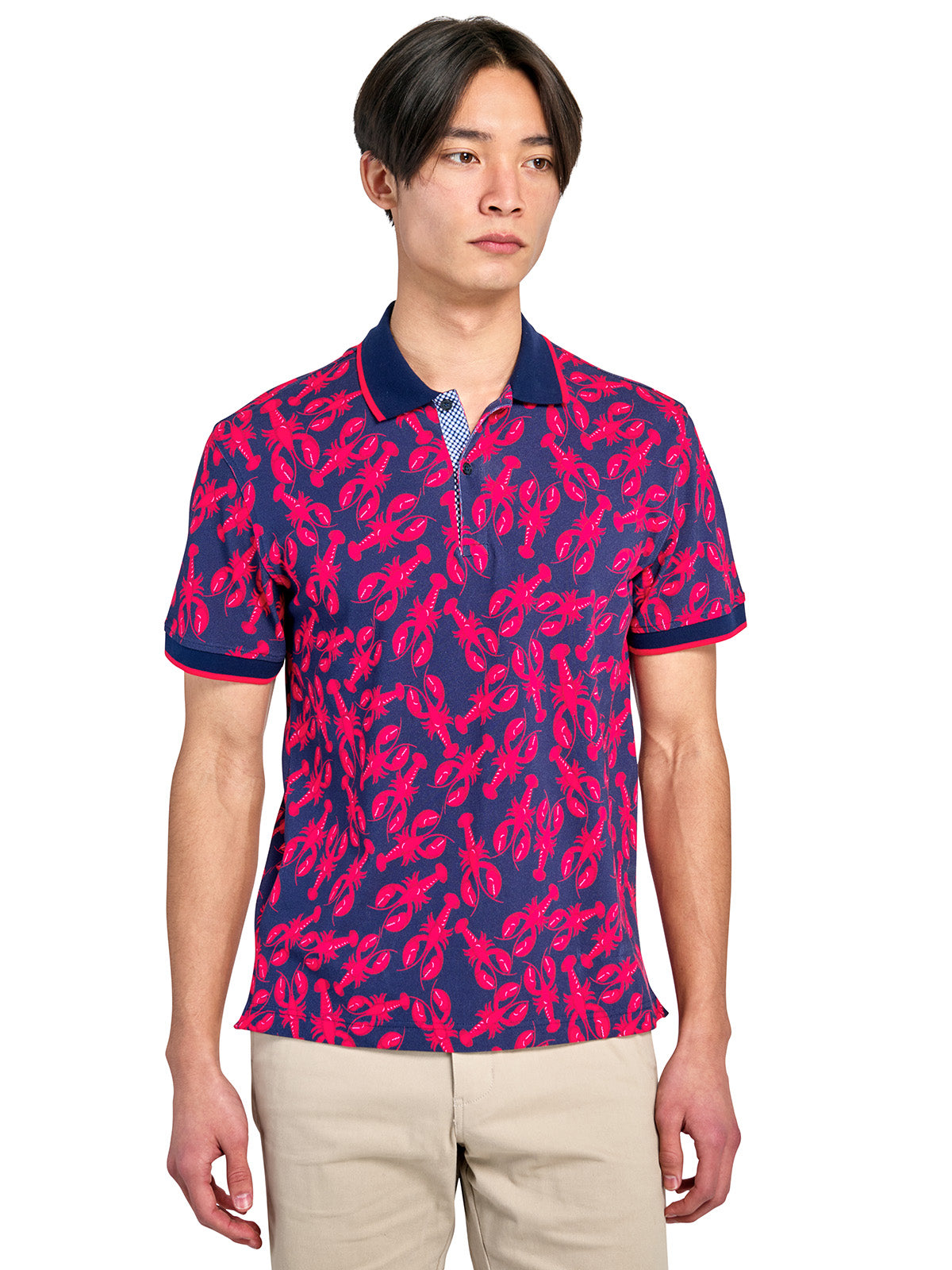 NAVY/RED