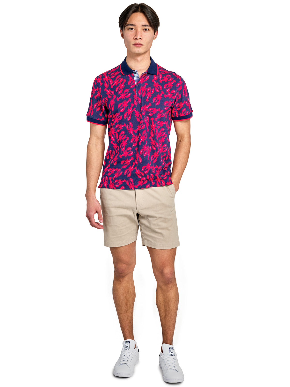 NAVY/RED