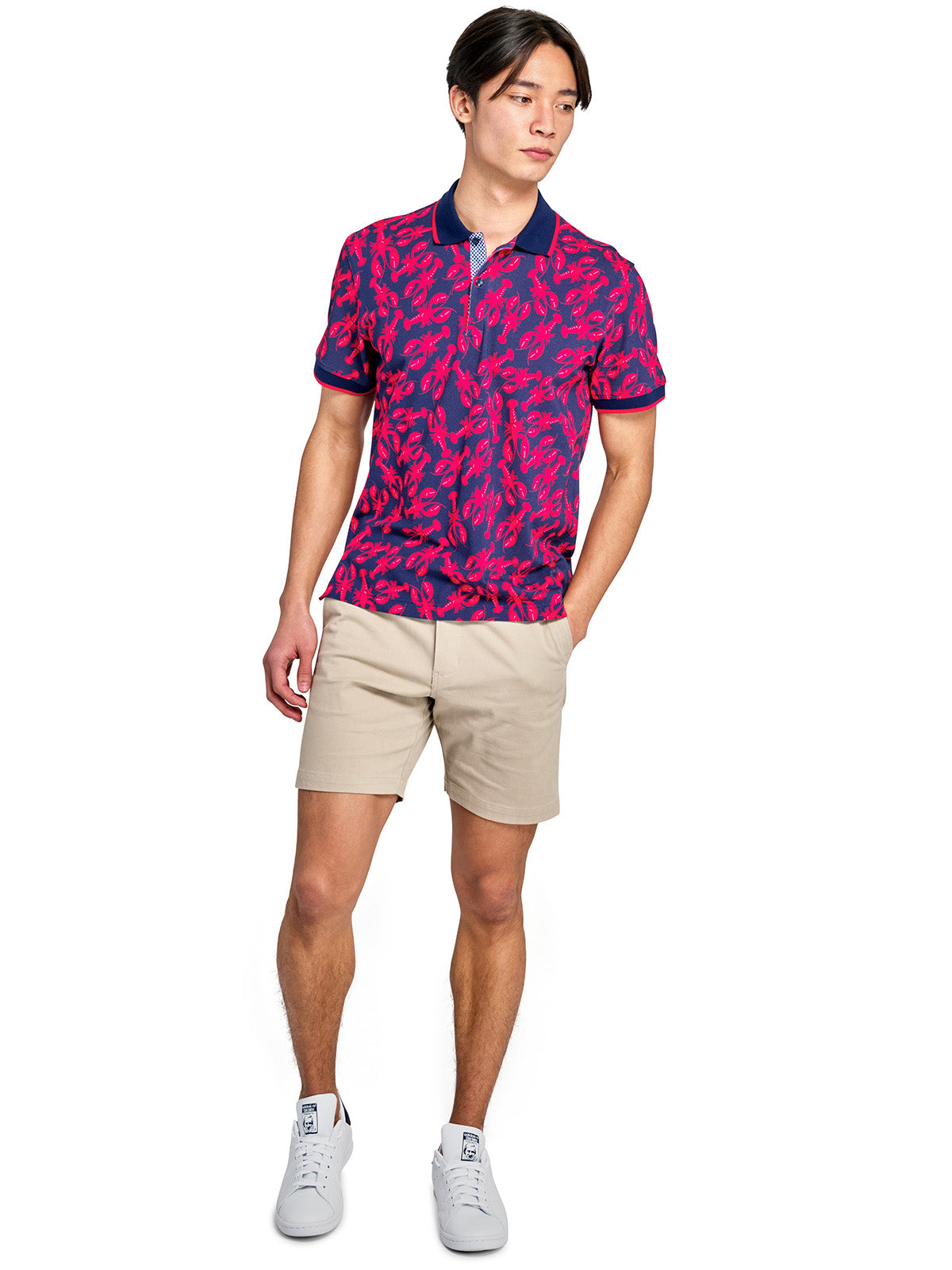 NAVY/RED