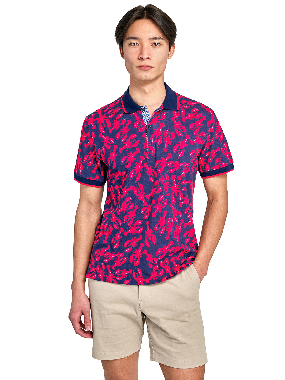 NAVY/RED