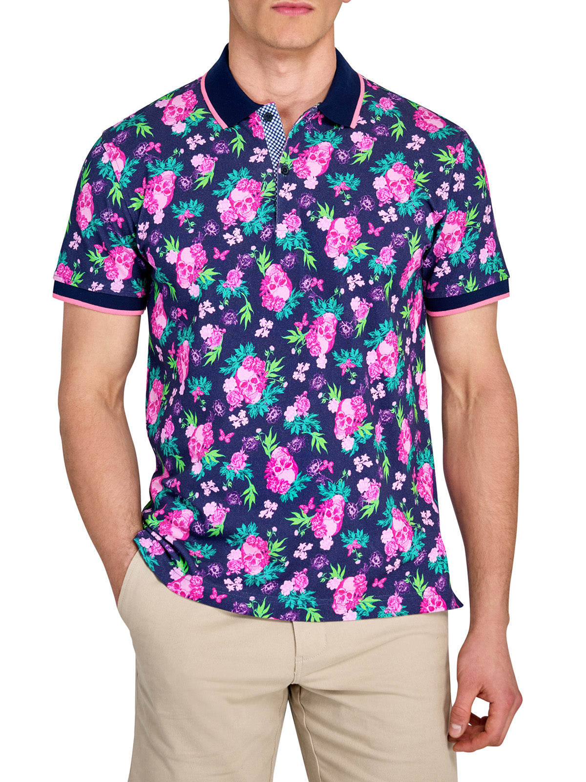 NAVY/PINK