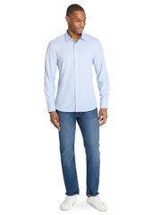 CIRCULARDOTGEOWOVENLONGSLEEVEBASIC