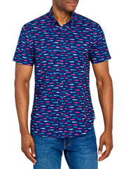 AMERICANA FISH SHORT SLEEVE SHIRT