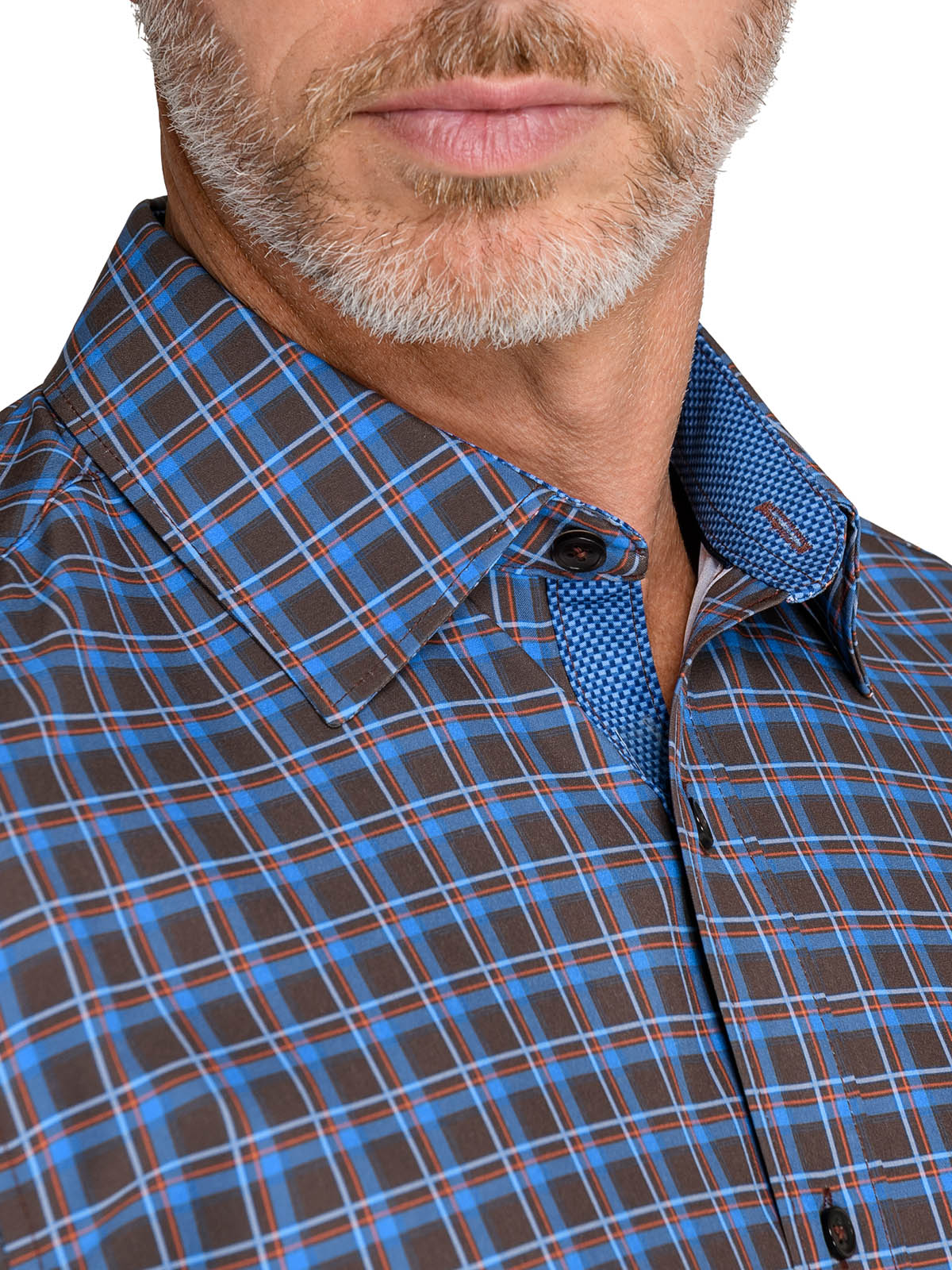 BROWN/BLUE