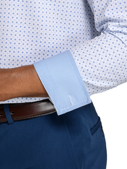 WHITE/TURQUOISE