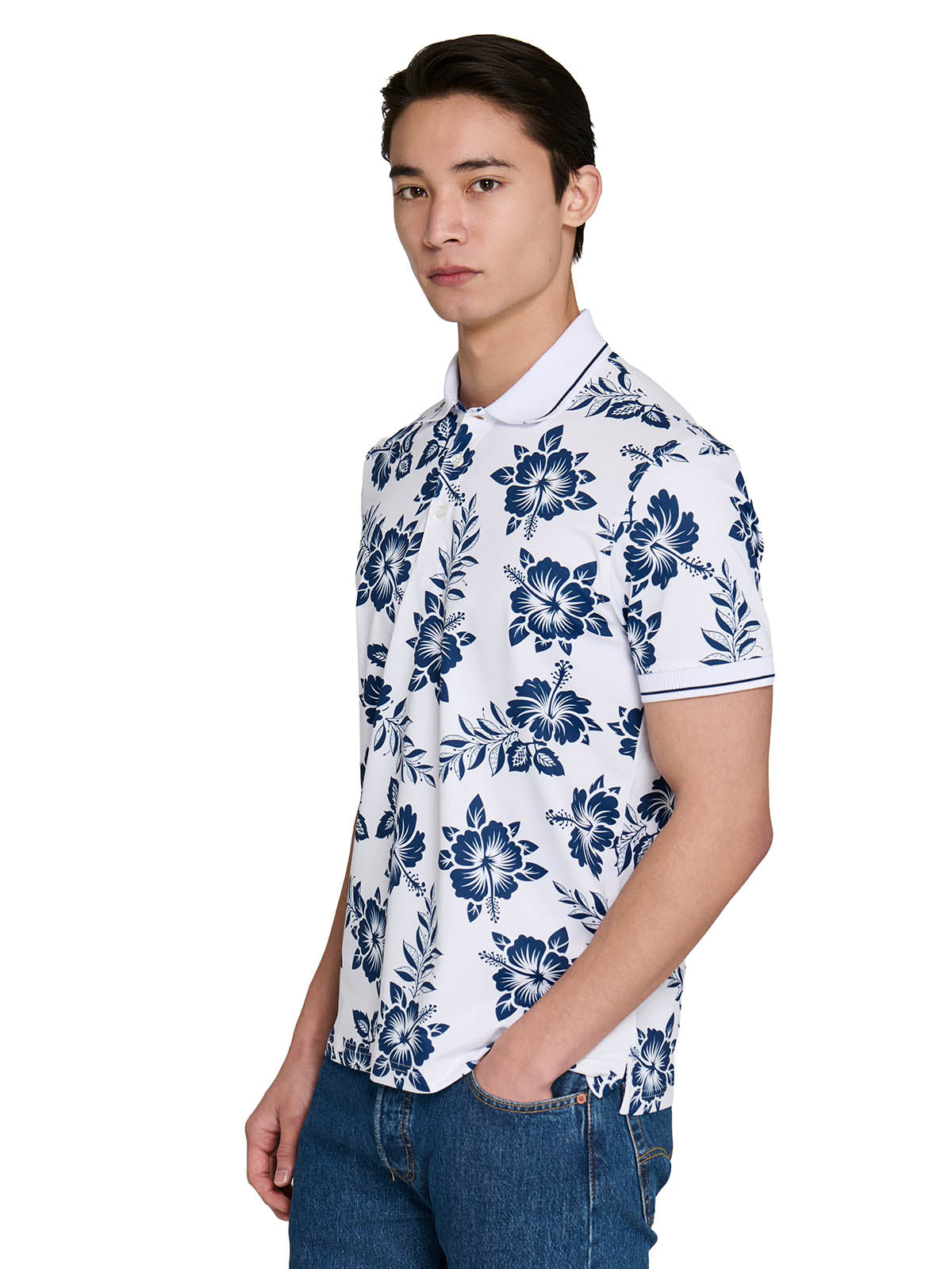 WHITE/NAVY