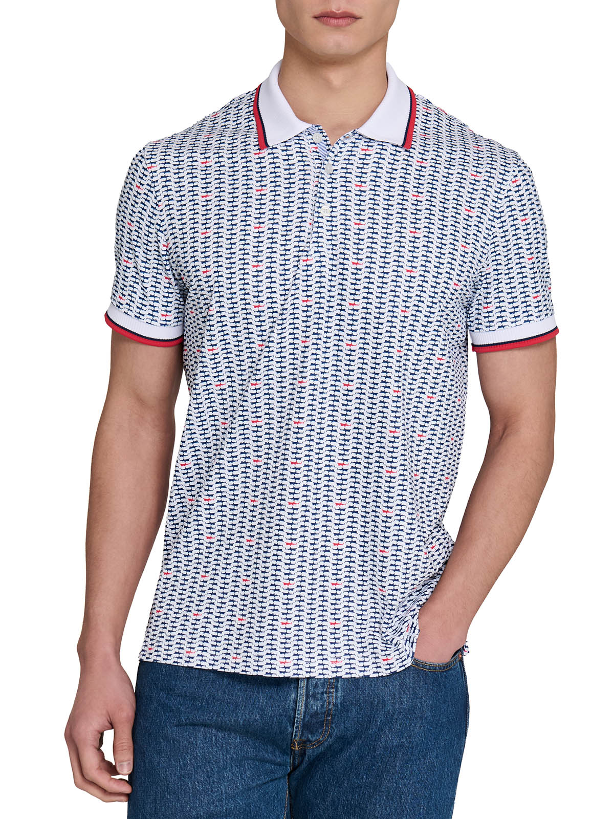 NAVY/RED