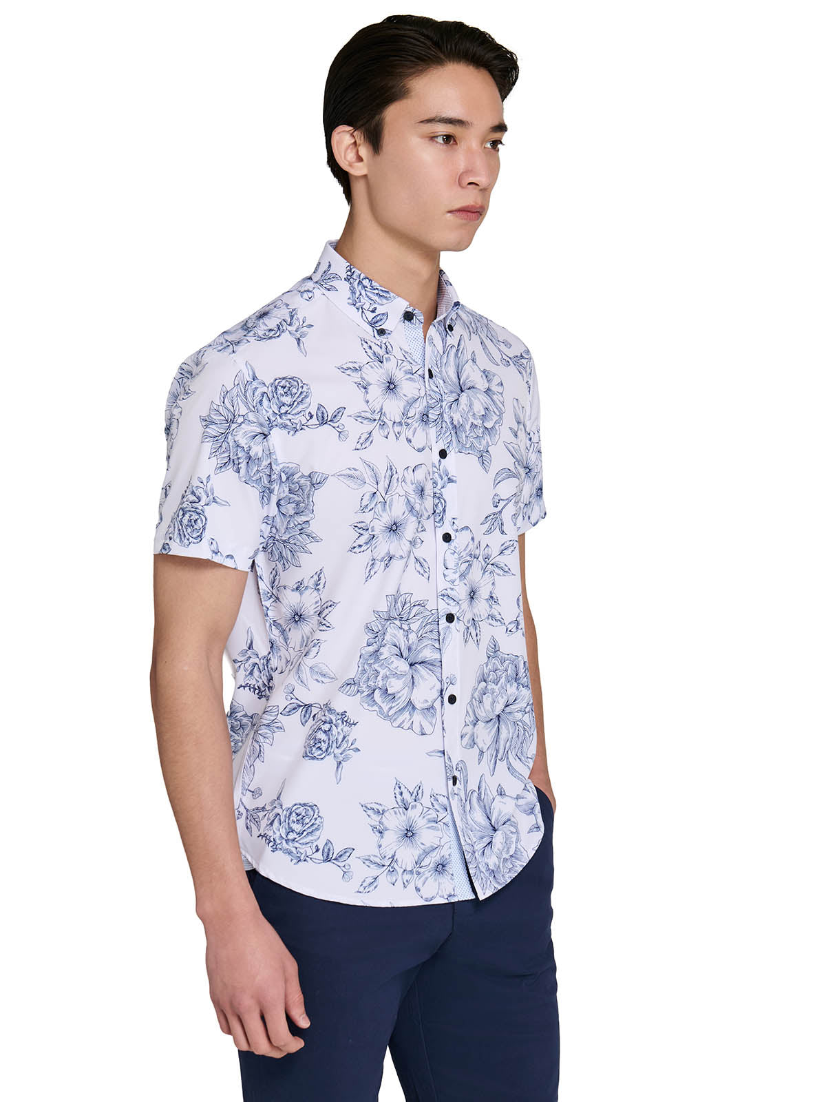 WHITE/NAVY