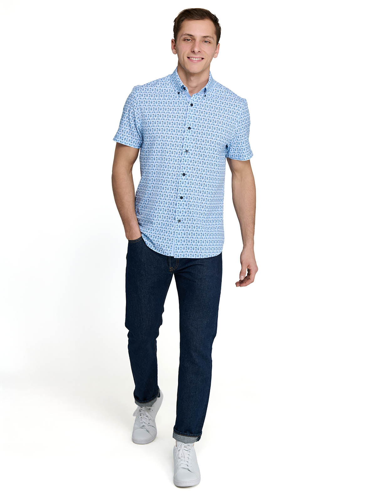LIGHT BLUE/NAVY