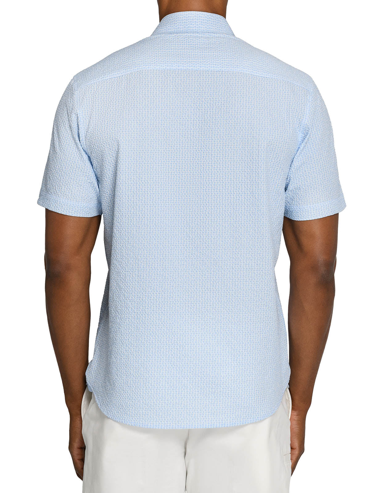 SUNWASH PERFORMANCE SEERSUCKER SHORT SLEEVE SHIRT MINT / M / Slim