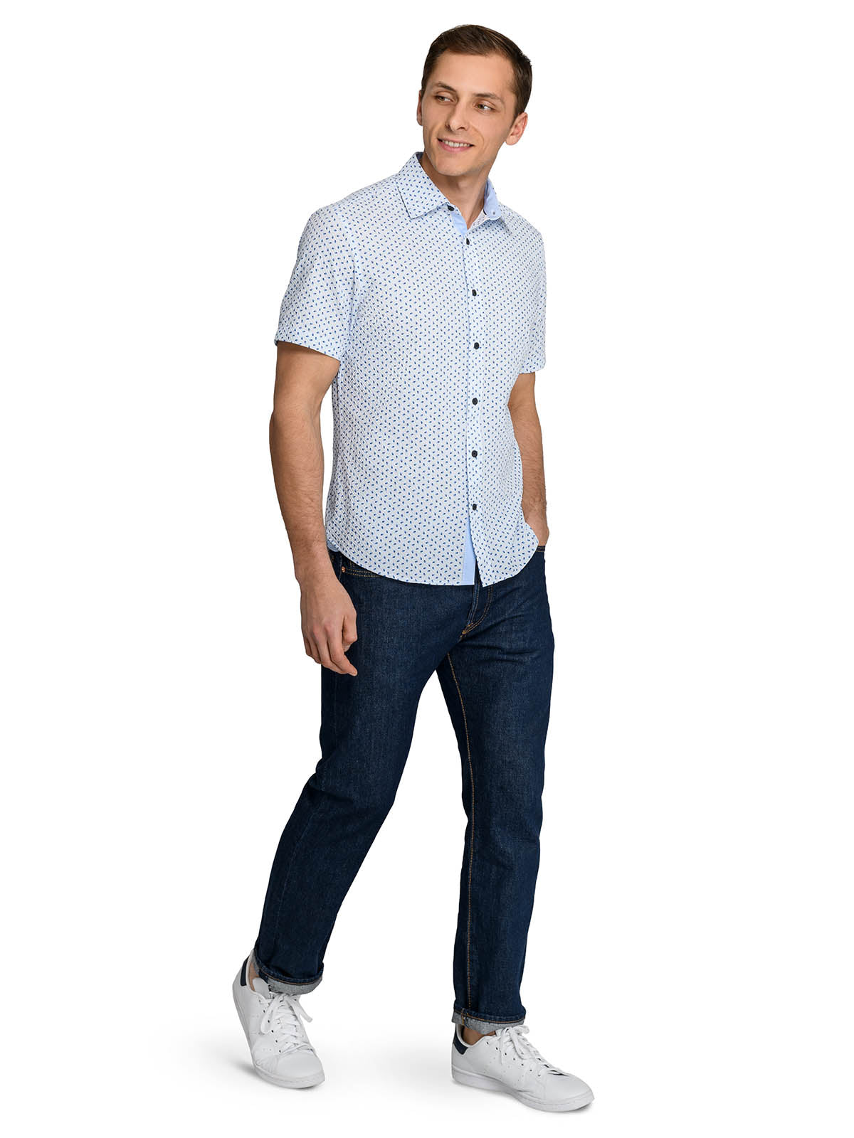 WHITE/BLUE
