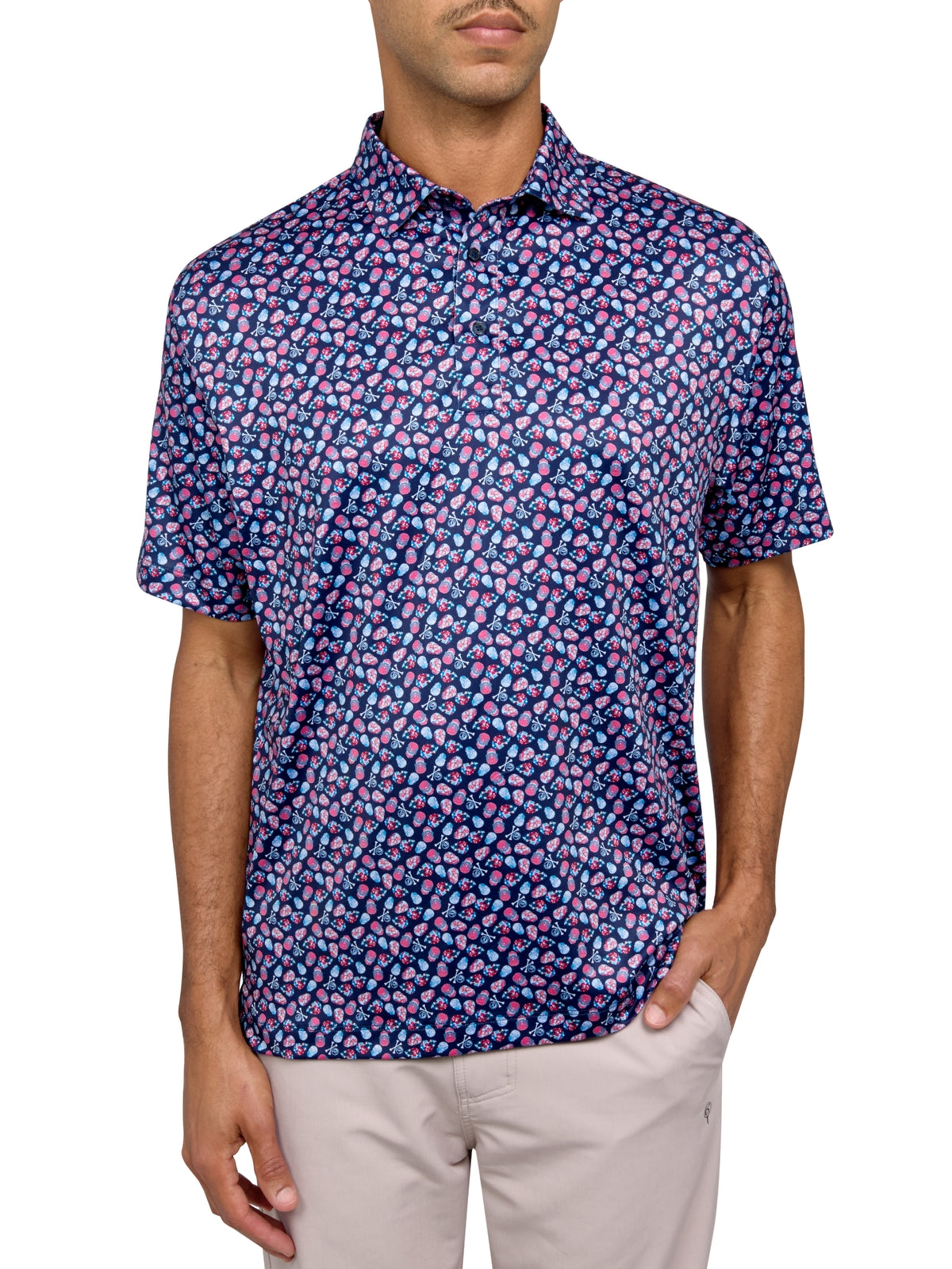 AMERICANA SKULLS POLO
