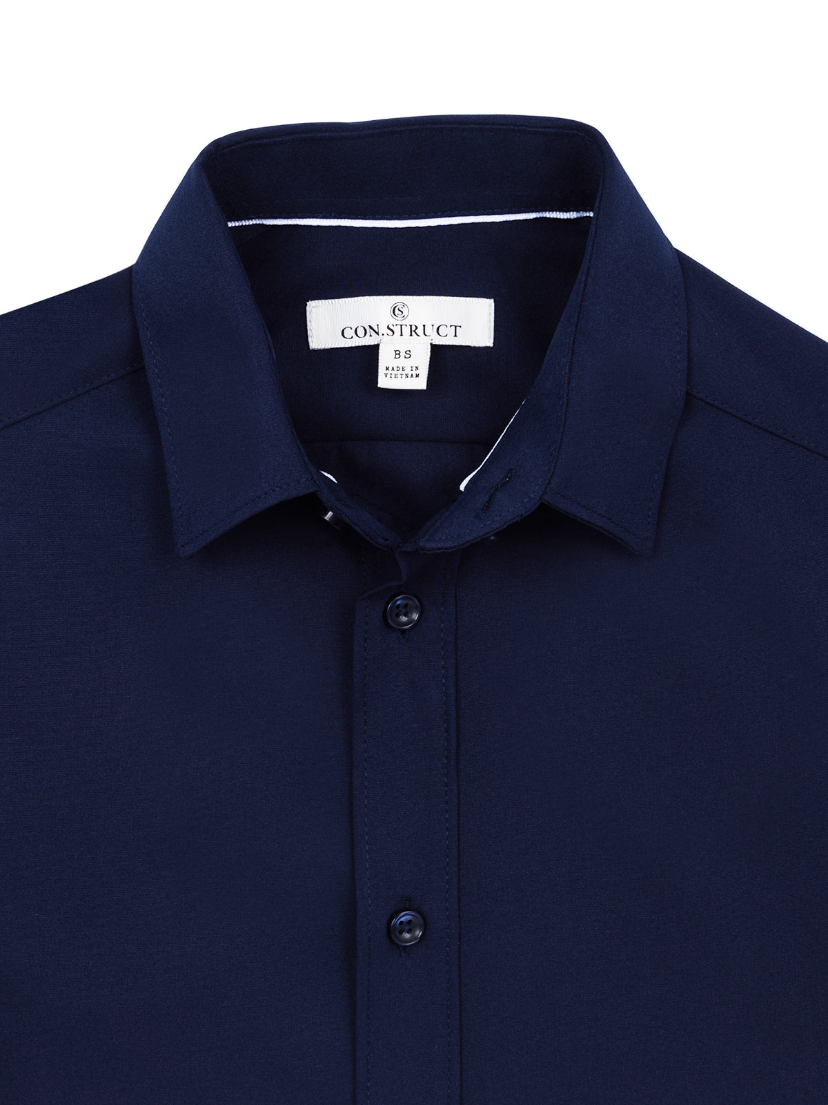 construct dress shirts Boy's Solid Ceremony 4 Way Performance Dress Shirt