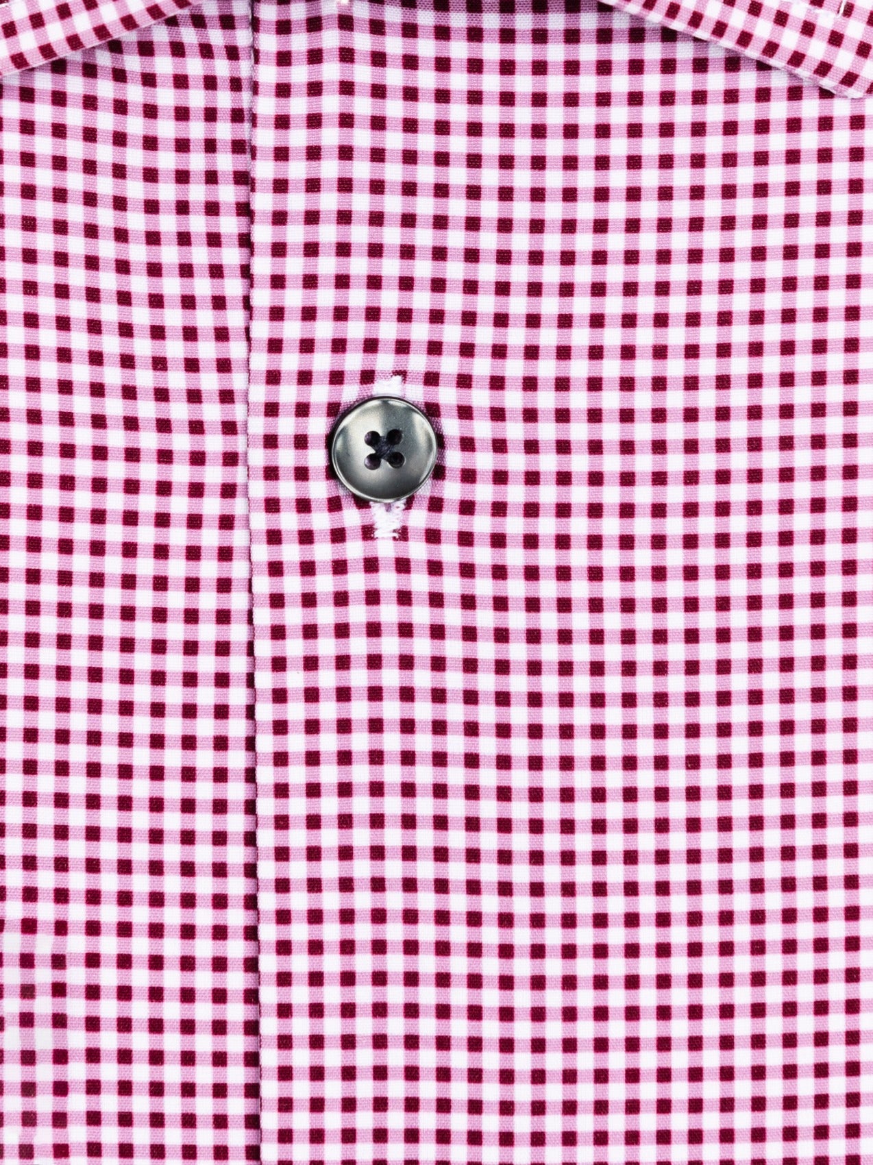 RED GINGHAM PERFORMANCE DRESS SHIRT