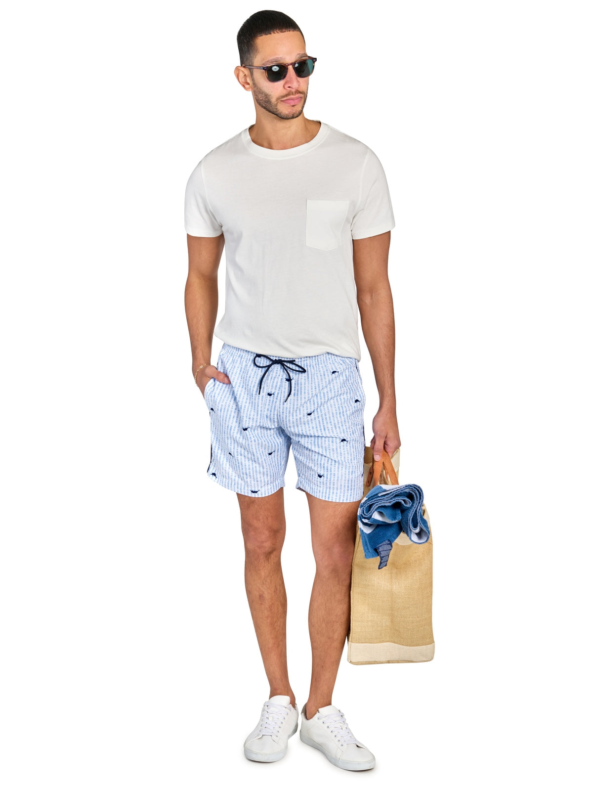 WHITE/BLUE