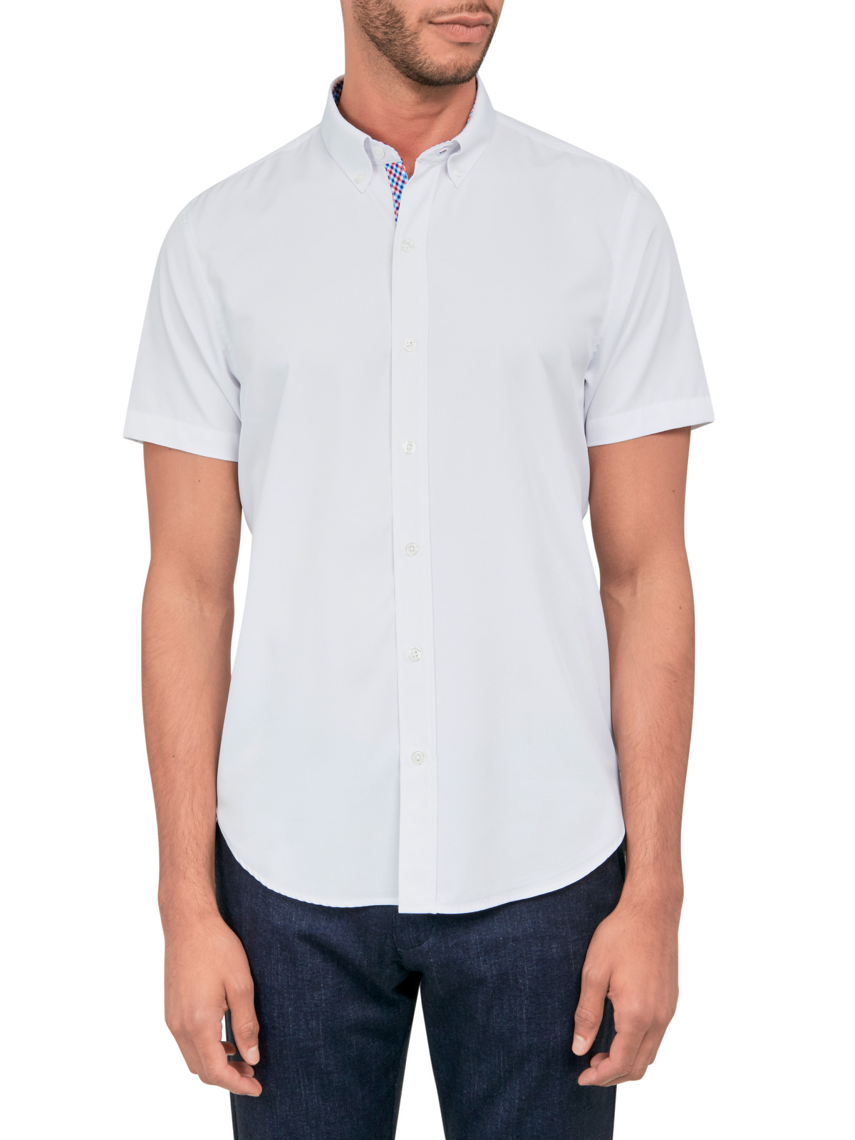 CON.STRUCT SOLID PERFORMANCE SHORT SLEEVE SHIRT