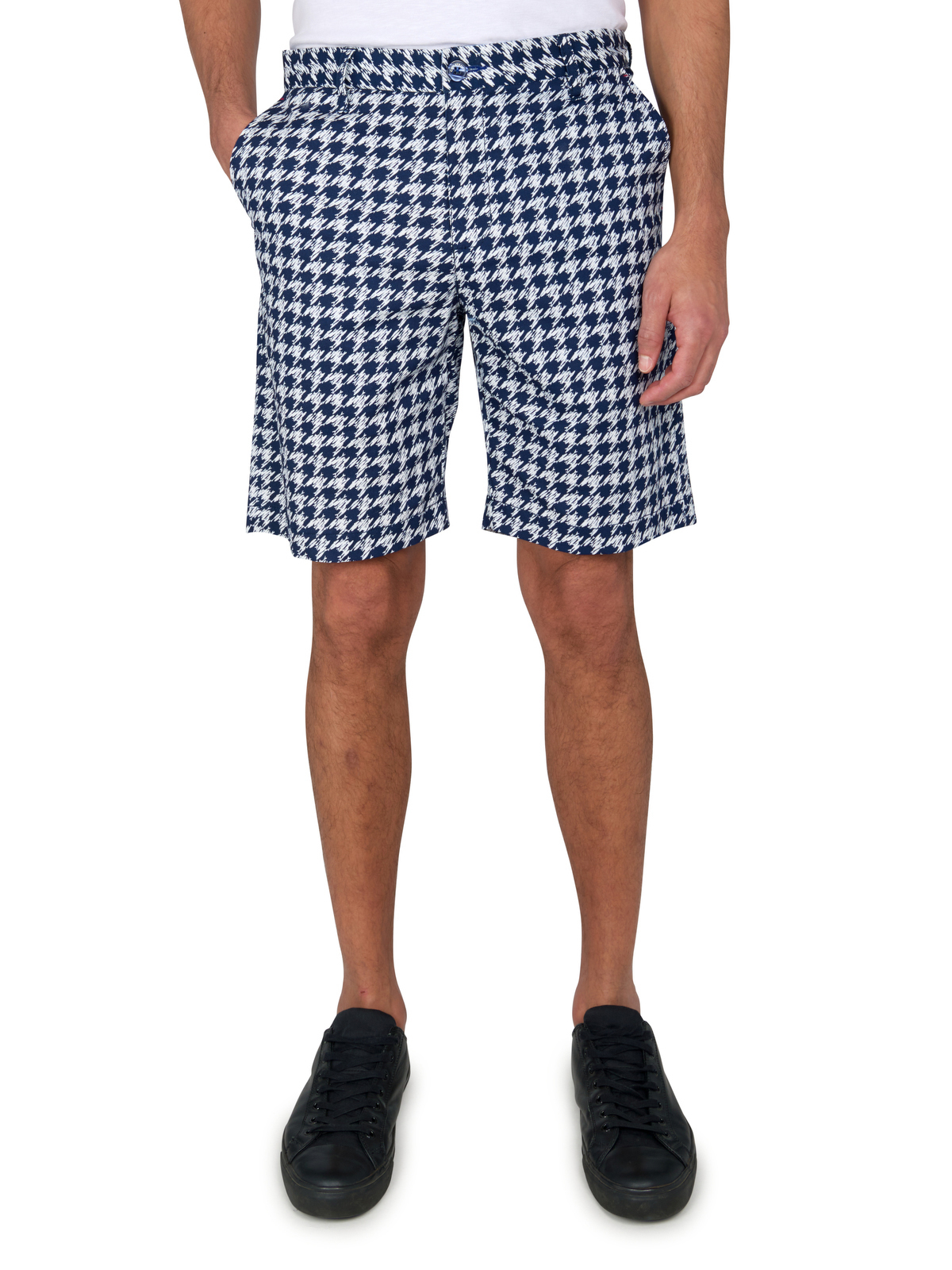 CON.STRUCT HOUNDSTOOTH SHORTS